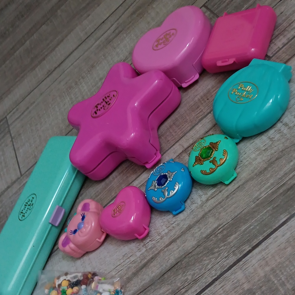 POLLY POCKETS..VINTAGE BLUEBIRD..BUNDLE OF 9 - Picture 7 of 8